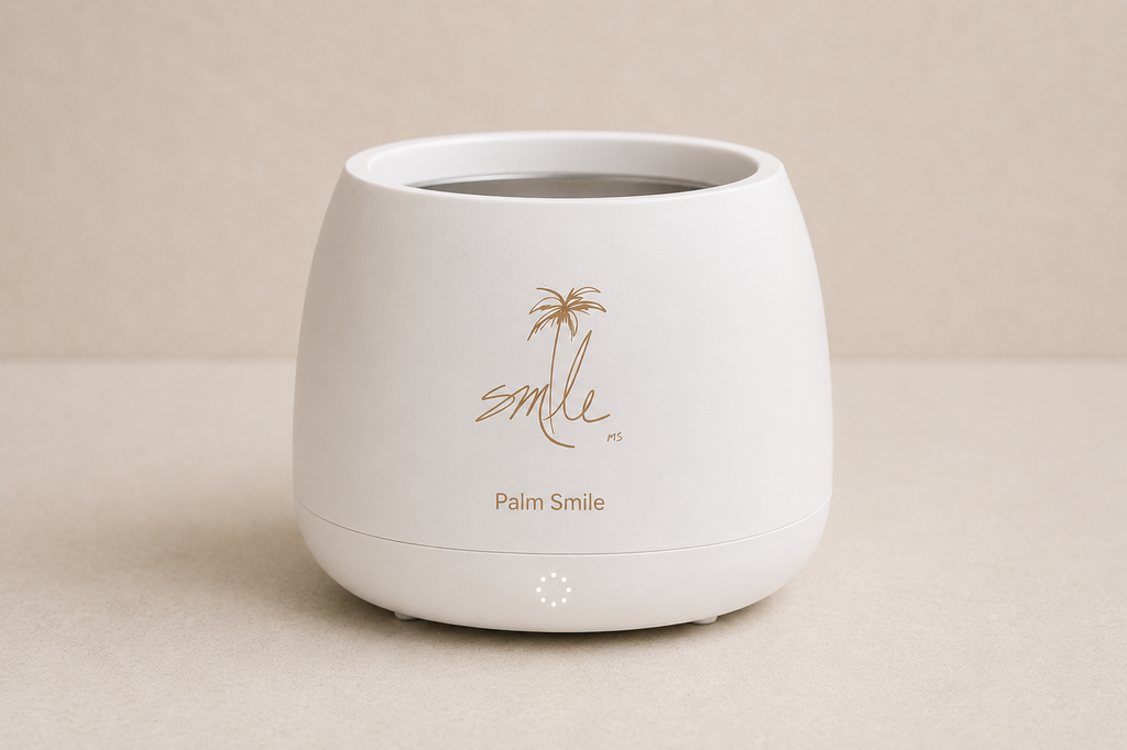 Palm Smile – Ultraschall-Reiniger für Zahnschienen & Retainer